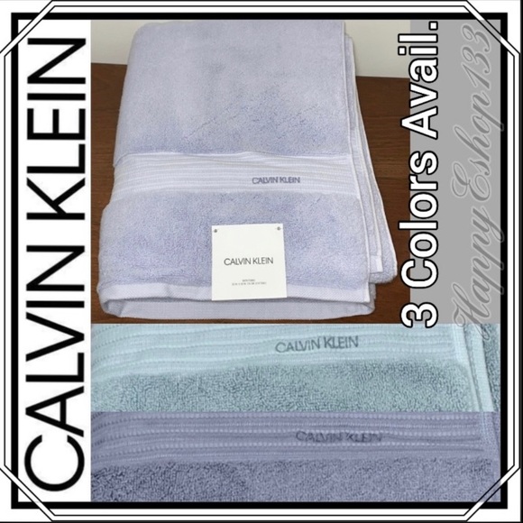 Calvin Klein 100% Cotton Luxurious Bath Towel - Picture 16 of 16